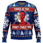 Yippee Ki Yay Die Hard Ugly Christmas Sweater – Festive & Fun Holiday Apparel