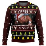 Yippee Ki Yay Ugly Christmas Sweater: Festive Fun with Quirky Style!
