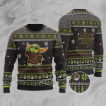 Get Festive with the Yoda Christmas Sweater – Perfect for Star Wars Fans!