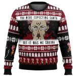 Get Festive with Santa Sukuna Jujutsu Kaisen Ugly Christmas Sweater