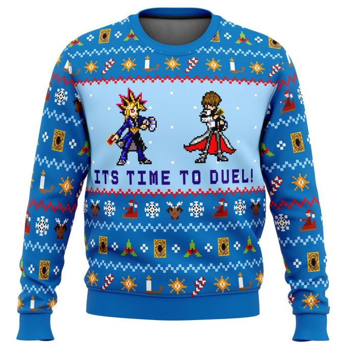 Yugioh Ugly Christmas Sweater: It s Time to Duel in Style!