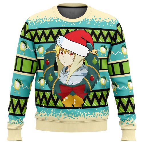Get Festive with Yukine Noragami Ugly Christmas Sweater – Perfect Holiday Attire!