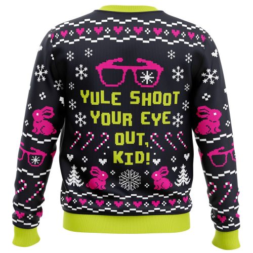 Yule Shoot Your Eye Out Ugly Christmas Sweater – A Christmas Story Inspired