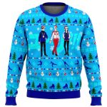 Yuri on Ice Top 3 Ice Skaters Ugly Christmas Sweater: Festive & Fun!