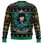 Get Festive with Yuuichi Katagiri Tomodachi Game Ugly Christmas Sweater – Limited Edition Fun!