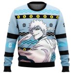 Stylish Zangetsu Bleach Ugly Christmas Sweater: Perfect Holiday Attire!