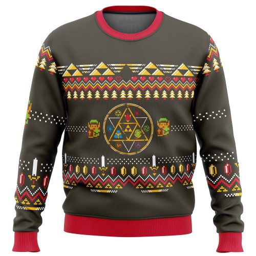 Get Festive with Zelda Rubies Ugly Christmas Sweater – Limited Edition Fun!