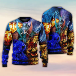 Dragon What Different In Here – Sweater – Ugly Christmas Sweaters 3D AOP Shirt