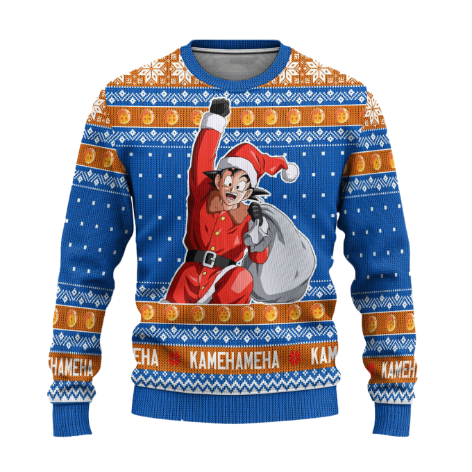 Son Goku Dragon Ball Ugly Christmas Sweater