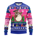 My Neighbor Totoro Anime 3 Ugly Sweater Gifts – Perfect Gift for Totoro Fans!