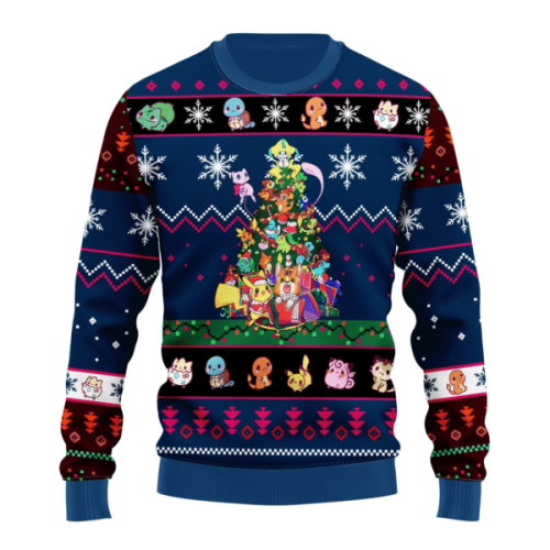 Pokemon Anime Christmas 8 Ugly Sweater Gifts – Perfect for Pokemon Fans!