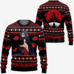 Shop Akatsuki Itachi Naruto Anime 11 Ugly Sweater Gifts – Perfect Akatsuki Naruto Anime Gift for Fans!