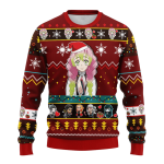 Stylish Demon Slayer Mitsuri Kanroji 33 Ugly Sweater – Perfect Anime Gift for Fans!