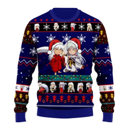 Inuyasha Anime 6 Ugly Sweater Gifts – Perfect for Inuyasha Fans!