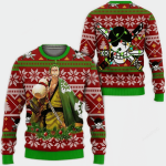 Roronoa Zoro 47 Ugly Sweater: Perfect One Piece Anime Gift for Fans!