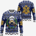 Get Trafalgar D Water Law Ugly Sweater – Perfect Anime Gift for One Piece Fans!
