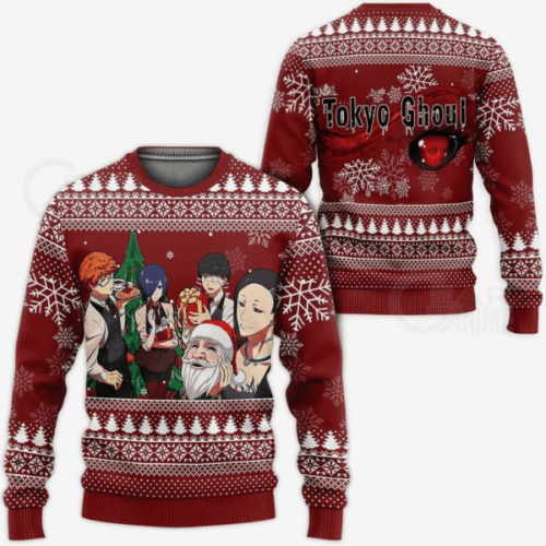 Tokyo Ghoul Anime 3 Ugly Sweater Gifts Perfect for Fans!