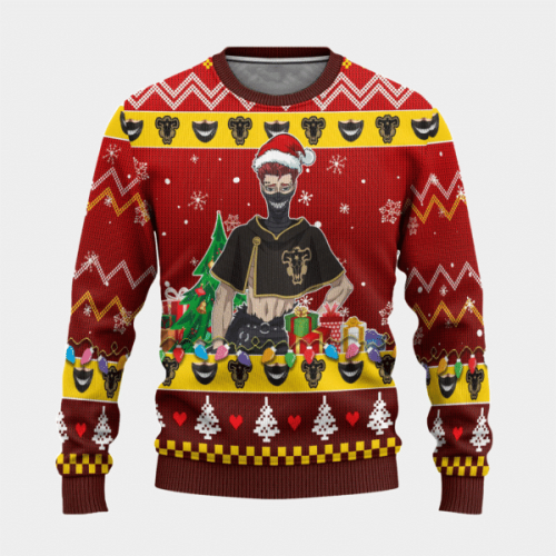 Unique Black Clover Anime Zora Ideale Ugly Sweater – Perfect Gift for Fans