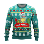 Pokemon Anime Squirtle 22 Ugly Sweater – Perfect Gift for Pokemon Fans!