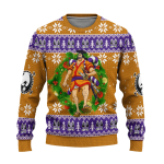 Get Festive with One Piece Anime Kozuki Oden 57 Ugly Sweater – Perfect Gift for Fans!