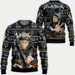 Shop Asta 13 Ugly Sweater Gifts: Black Clover Anime Fan Ugly Sweater – Perfect Gift!