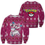 Pokemon Anime Sylveon 46 Ugly Sweater – Perfect Gift for Pokemon Fans!
