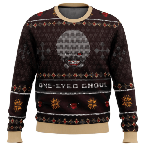 Tokyo Ghoul Anime Ken Kaneki Ugly Sweater – Perfect Gift for Fans!