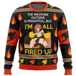 Fairy Tail Anime Natsu Ugly Sweater – Unique Gifts for Fans