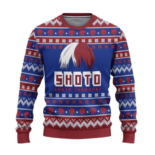 My Hero Academia Todoroki Ugly Sweater: 25 Anime Gifts for Fans
