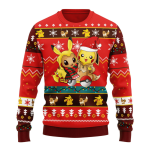 Pokemon Anime Pikachu 34 Ugly Sweater Gifts – Perfect Pokemon Fan Ugly Sweater