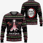 Nezuko Demon Slayer Anime Ugly Sweater: Perfect Gift for Fans!