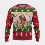 Get Festive with Black Clover Anime Christmas 14 Ugly Sweater Gifts – Perfect for Fans!