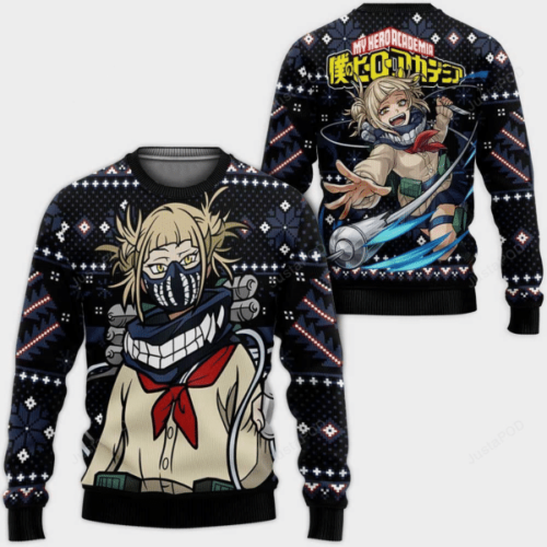 My Hero Academia Himiko Toga 6 Ugly Sweater Gifts – Perfect Anime Gift for Fans!