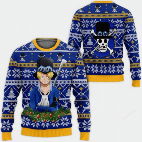One Piece Anime Sabo 18 Ugly Sweater – Perfect Gift for Fans