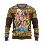 Get Festive with One Piece Anime Ugly Sweater – Perfect Gift for Fans!