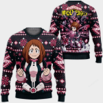 My Hero Academia Ochaco Uraraka Ugly Sweater – Perfect Anime Gift for Fans!