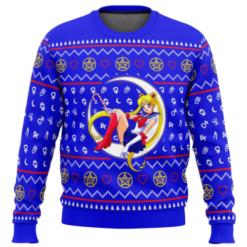 Sailor Moon Anime 4 Ugly Sweater Gifts: Perfect Sailor Moon Anime Fan Ugly Sweater Collection!