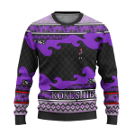 Unique Demon Slayer Kimetsu No Yaiba Kokushibo 52 Ugly Sweater Gifts – Perfect Anime Fan Ugly Sweater!