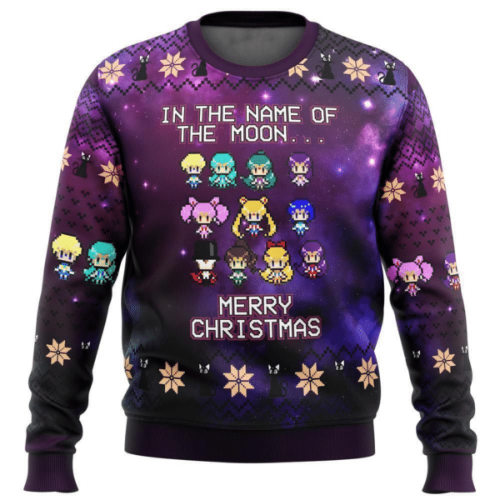 Sailor Moon Anime 2 Ugly Sweater Gifts – Perfect for Fanatics!