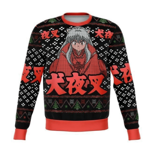 Inuyasha Anime Ugly Sweater Gifts: Perfect for Fans! Shop Now!
