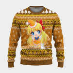 Sailor Moon Anime Sailor Venus 13 Ugly Sweater Gifts – Perfect Sailor Moon Anime Gift for Fans