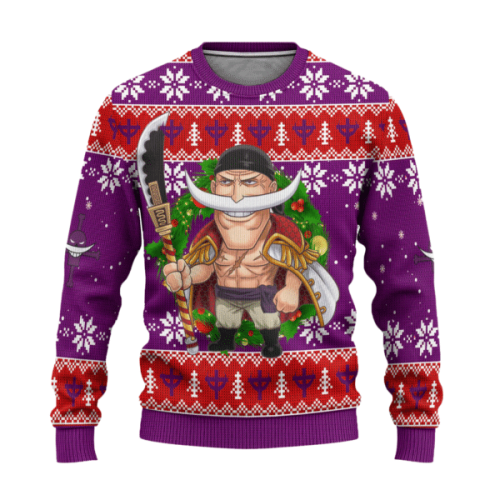 Edward Newgate 61 Ugly Sweater – Perfect One Piece Anime Gift for Fans
