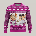 Shop Shiratorizawa Academy 13 Ugly Sweaters – Perfect Haikyuu Anime Gifts for Fans!