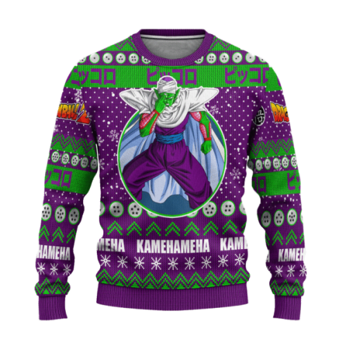 Dragon Ball Anime Piccolo 7 Ugly Sweater, Dragon Ball Anime Gift Fan Ugly Sweater