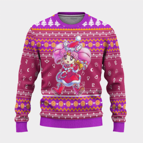 Sailor Moon Anime Chibiusa Tsukino Ugly Sweater – Perfect Gift for Fans!