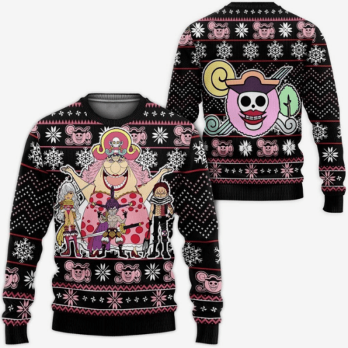Big Mom Pirates Ugly Sweater – Perfect One Piece Anime Gift for Fans