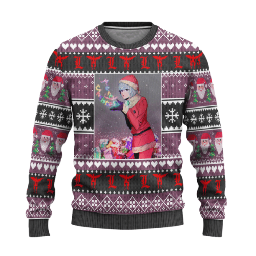 Get Your Death Note Anime Near 5 Ugly Sweater Gifts – Perfect Gift for Death Note Anime Fans!