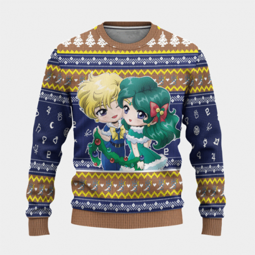 Sailor Moon Anime Sailor Uranus Ugly Sweater – Perfect Gift for Fans!