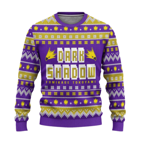 My Hero Academia Fumikage Ugly Sweater – Perfect Anime Gift for Fans!