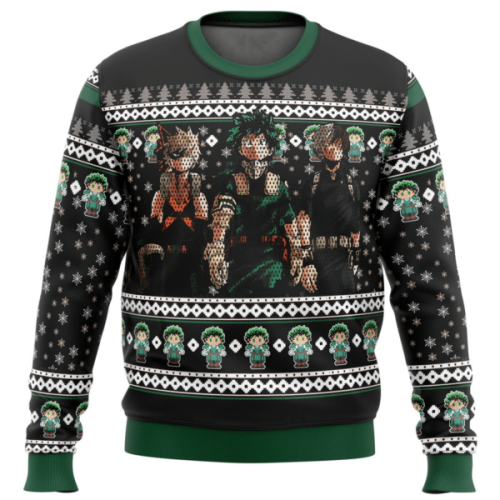 My Hero Academia Anime 17 Ugly Sweater Gifts – Perfect for Fans!